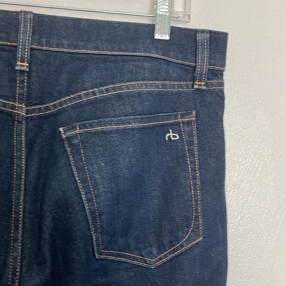 Rag & Bone Standard Issue Skinny Jean Fit 1 Men's 31 Rinse Selvedge Inseam 30.5" - Picture 10 of 15